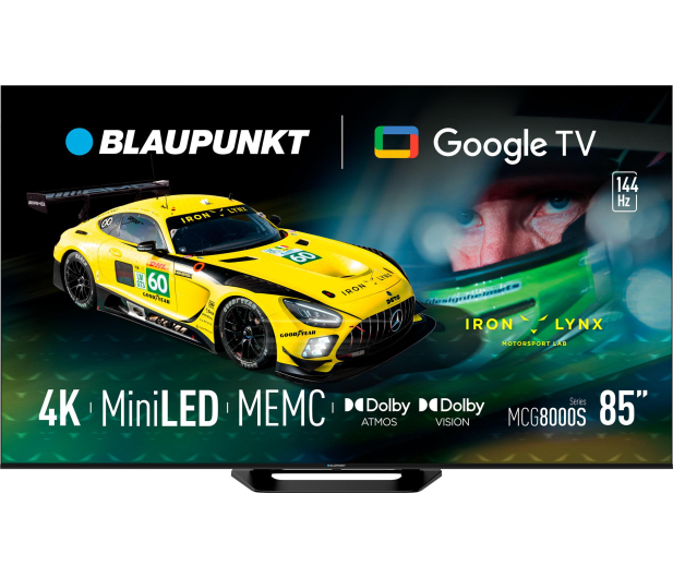 Blaupunkt 85MCG8000S 85" MiniLED 4K 144 Hz Google TV - 1369146 - zdjęcie